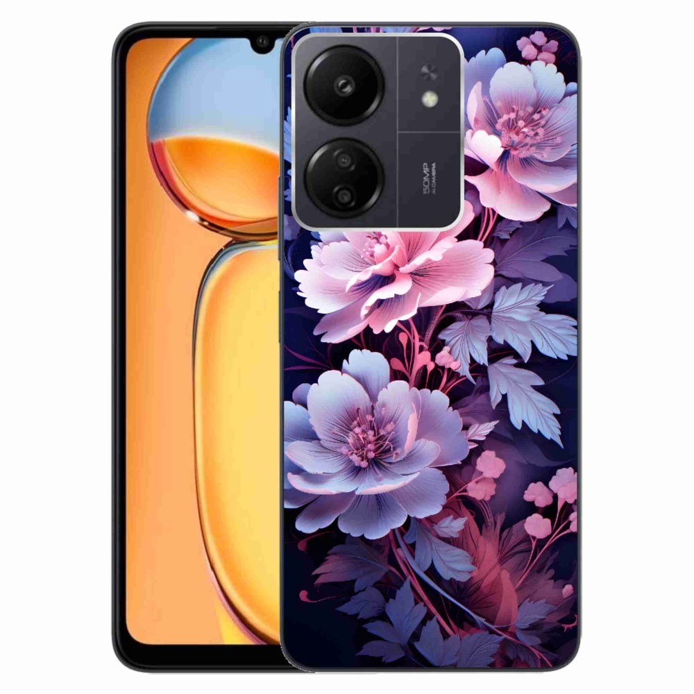 Gél borító mmCase a Xiaomi Poco C65/Redmi 13C - virágok 11