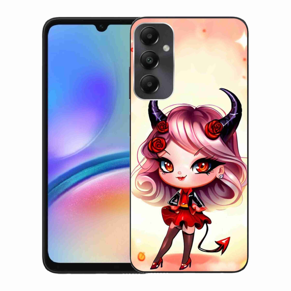 Gél borító mmCase Samsung Galaxy A05s készülékhez - rajzfilm ördög