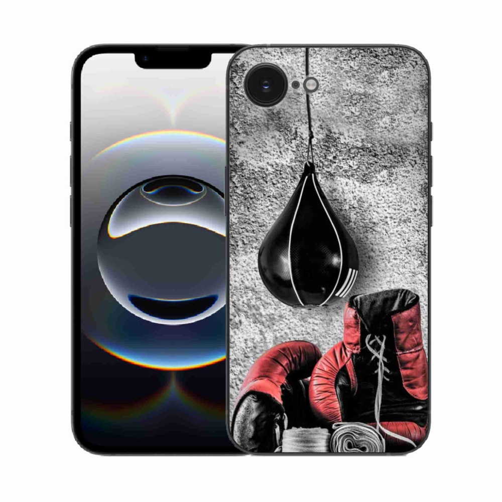 Gél borítás mmCase iPhone 16e készülékhez - bokszzsák és kesztyű