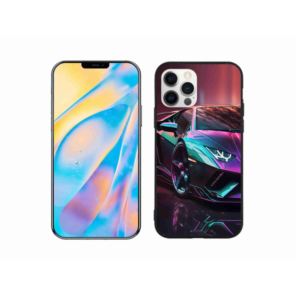 Gél borítás mmCase iPhone 12 - autó 8