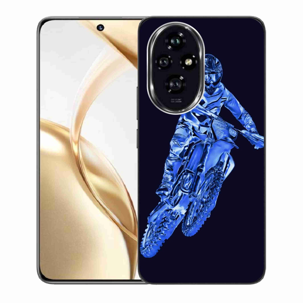 Zselés borítás mmCase a Honor 200 5G-hez - motocross 1