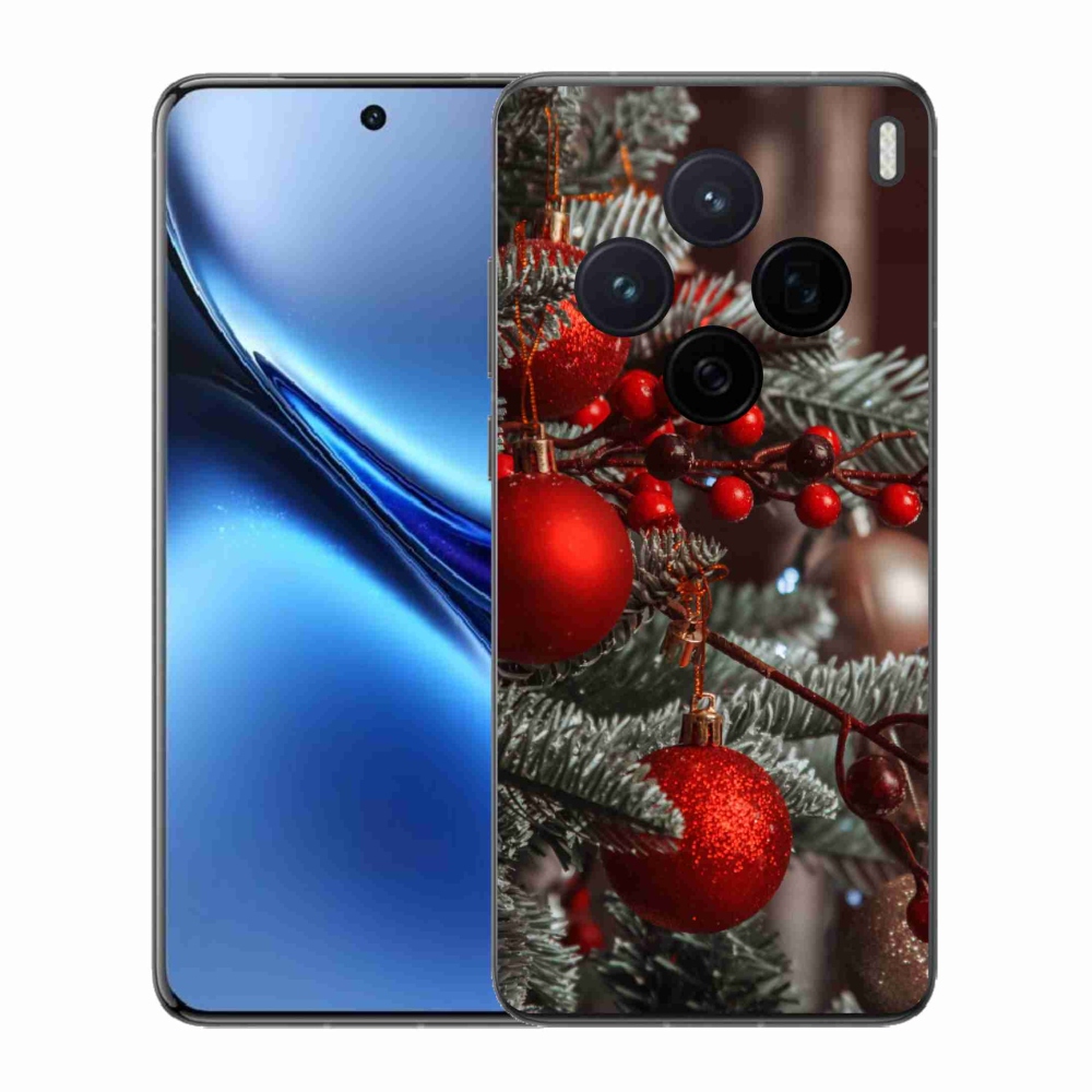 Zselés borítás mmCase a Vivo X200 5G-hez - karácsonyi dekorációk 2