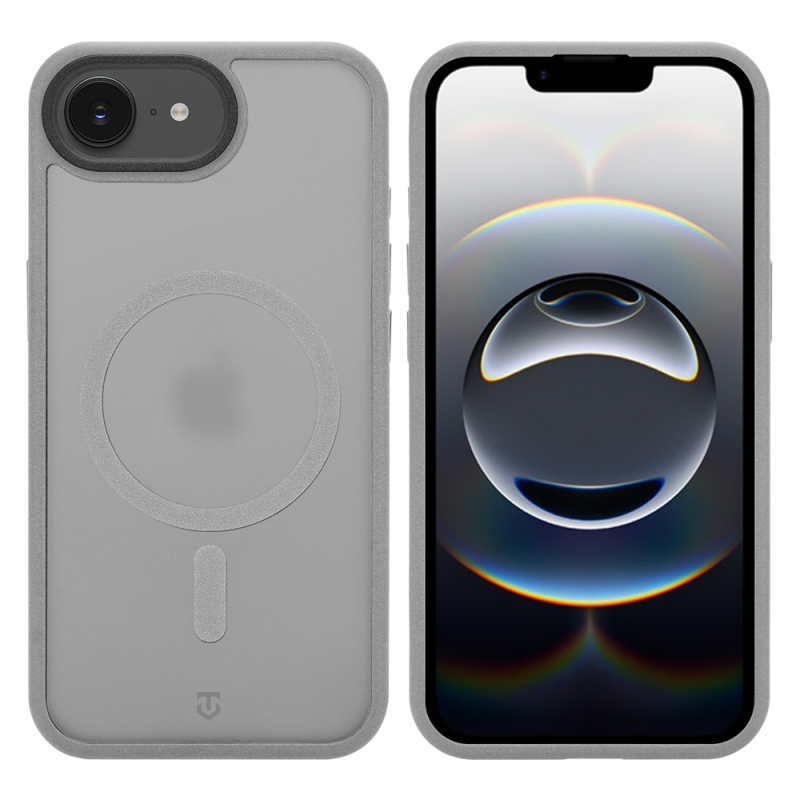 Tactical MagForce Hypersand tok az Apple iPhone 16e/17e készülékhez, világosszürke