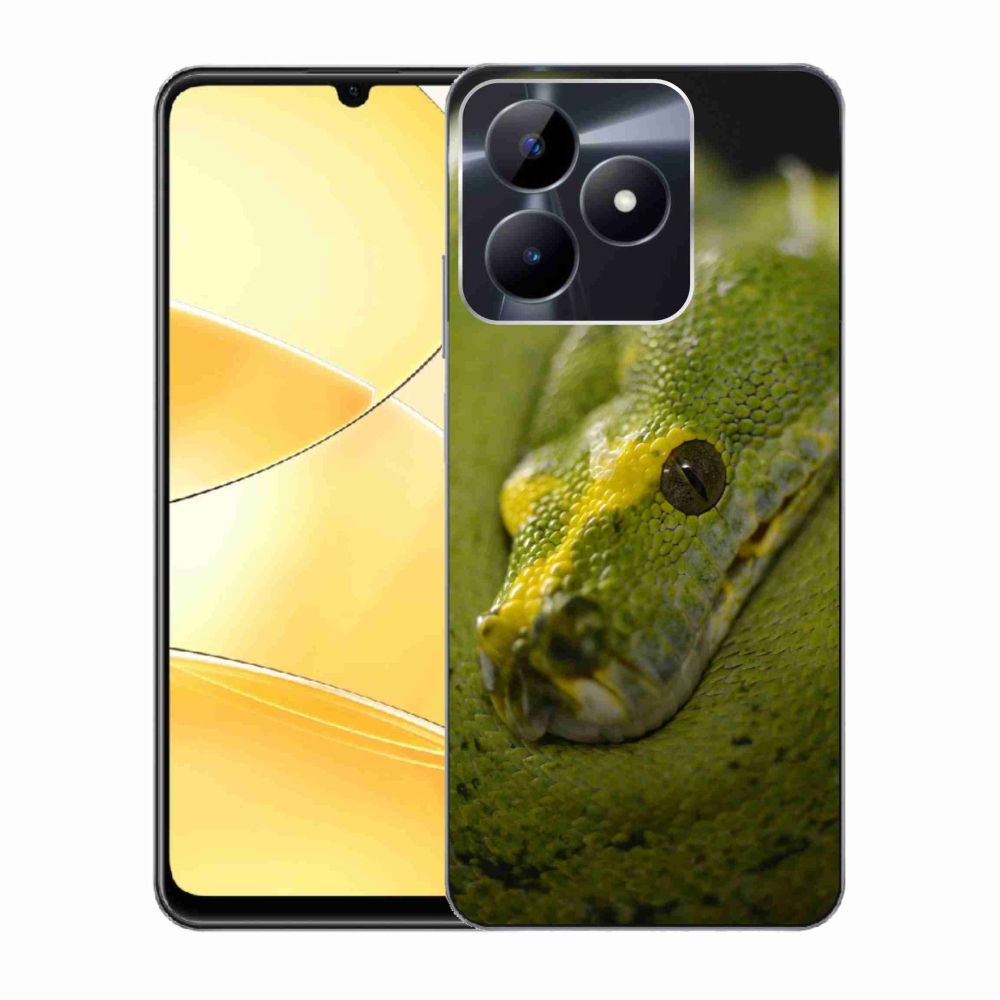 Zselés borítás mmCase a Realme C51/C53 készülékhez - kígyó 2