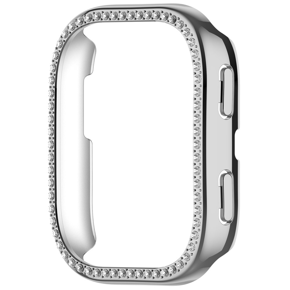 Decory műanyag, rácsatlakoztatható tok strasszokkal az Amazfit Bip 6-hoz – ezüst színű
