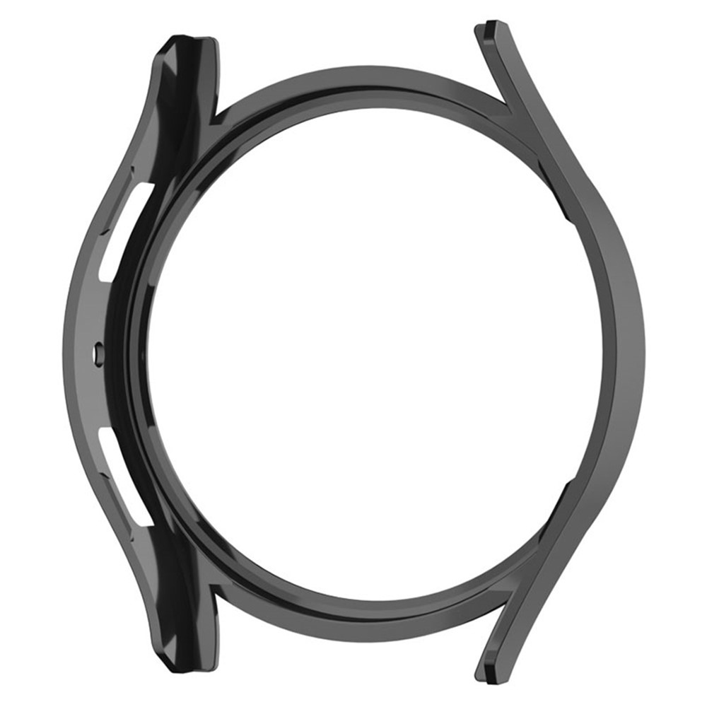 Decory műanyag, rácsatlakoztatható tok strasszokkal a Samsung Galaxy Watch7 44 mm-es modellhez – fekete