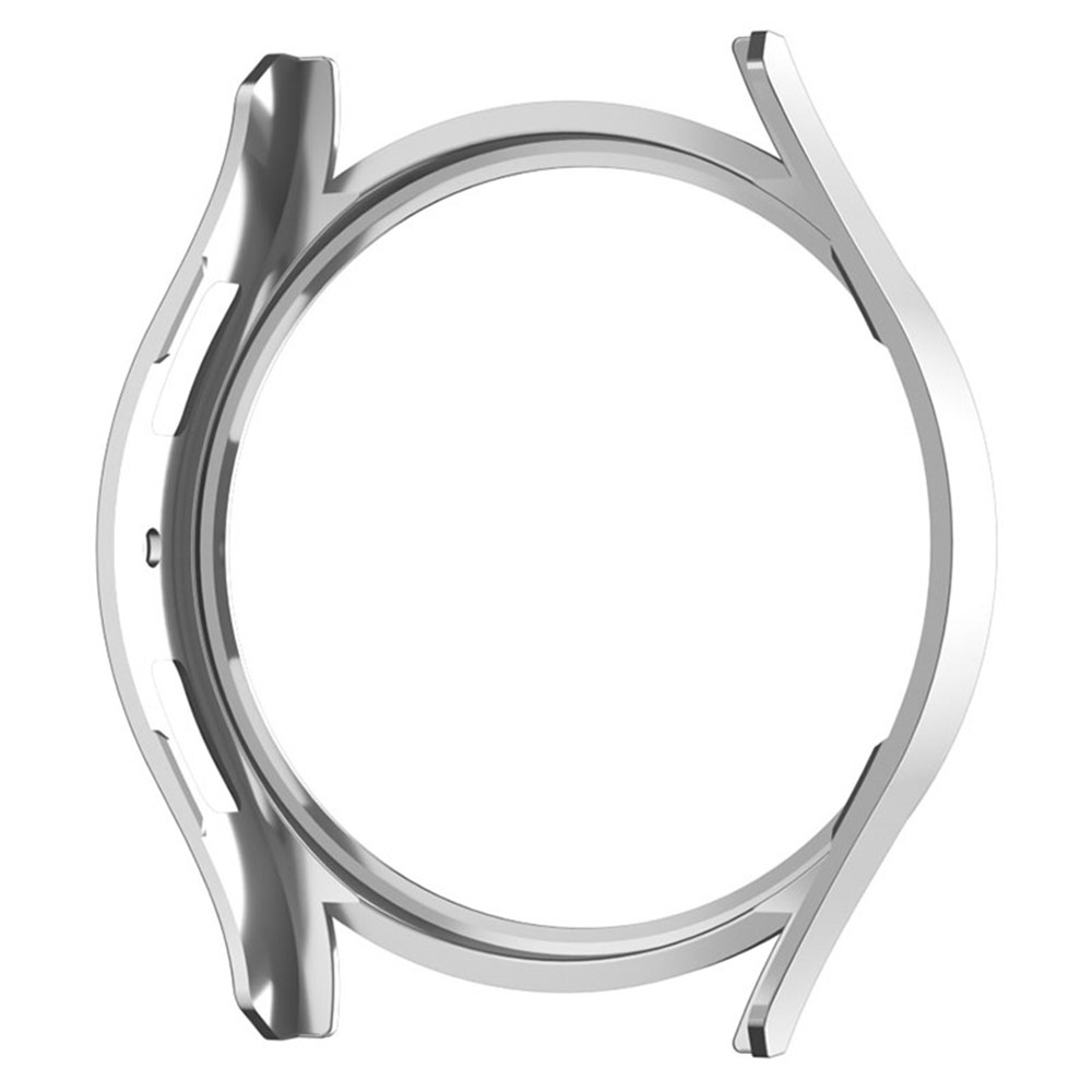 Decory műanyag, rácsatlakoztatható tok strasszokkal a Samsung Galaxy Watch7 44 mm-es modellhez – ezüst színű