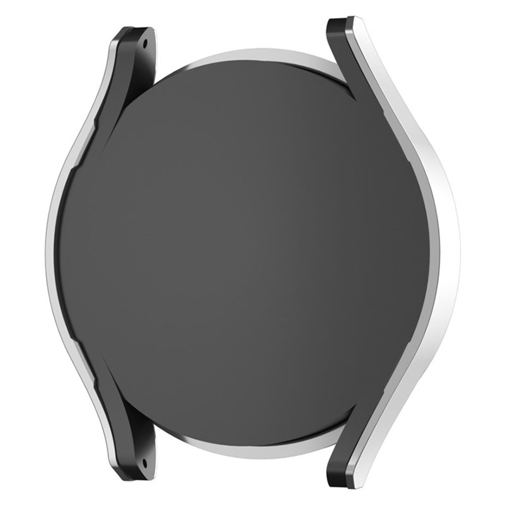 Decory műanyag, rácsatlakoztatható tok strasszokkal a Samsung Galaxy Watch7 44 mm-es modellhez – ezüst színű