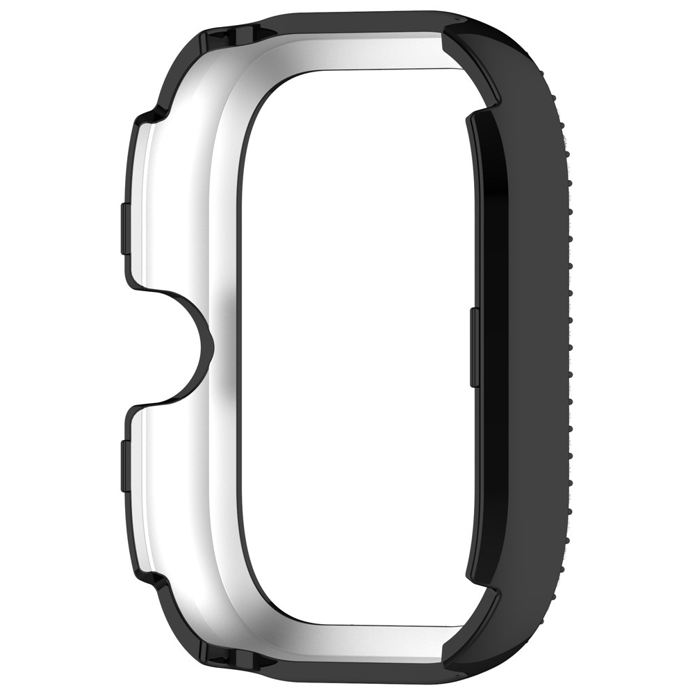 Decory műanyag, rácsatlakoztatható tok strasszokkal a Xiaomi Redmi Watch 5-hez – fekete