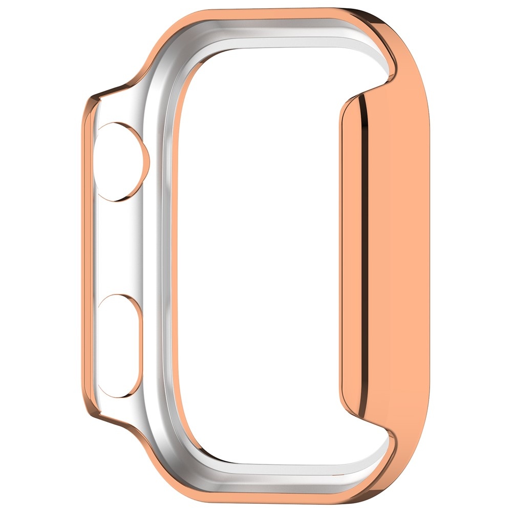 Decory műanyag, rácsatlakoztatható tok strasszokkal a Xiaomi Redmi Watch 6-hoz – rózsaszín-arany