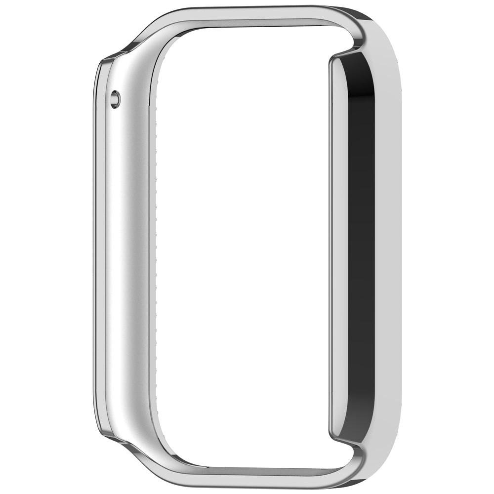 Decory műanyag, rácsatlakoztatható tok strasszokkal a Xiaomi Smart Band 10 Pro-hoz – ezüst színű
