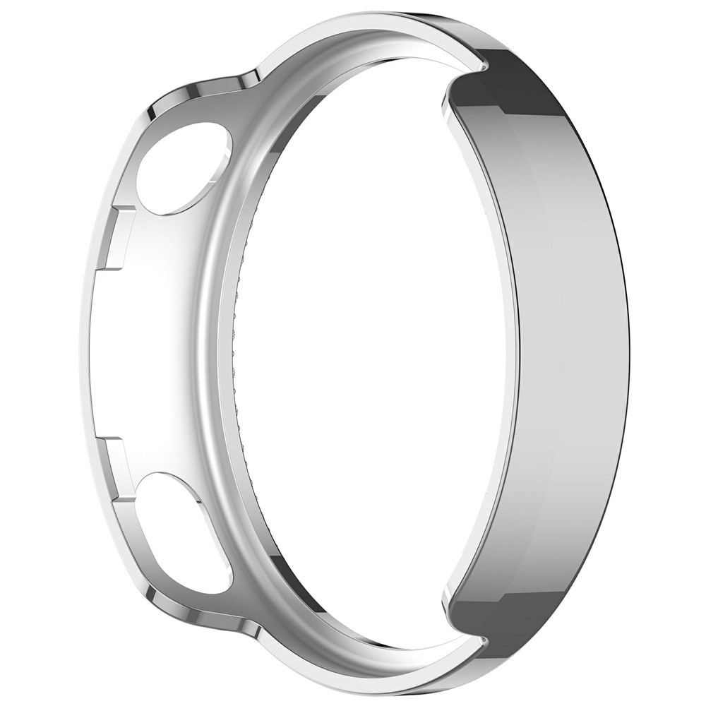 Decory műanyag, rácsatlakoztatható tok strasszokkal a Xiaomi Watch S4 41 mm-es modellhez – ezüst színű