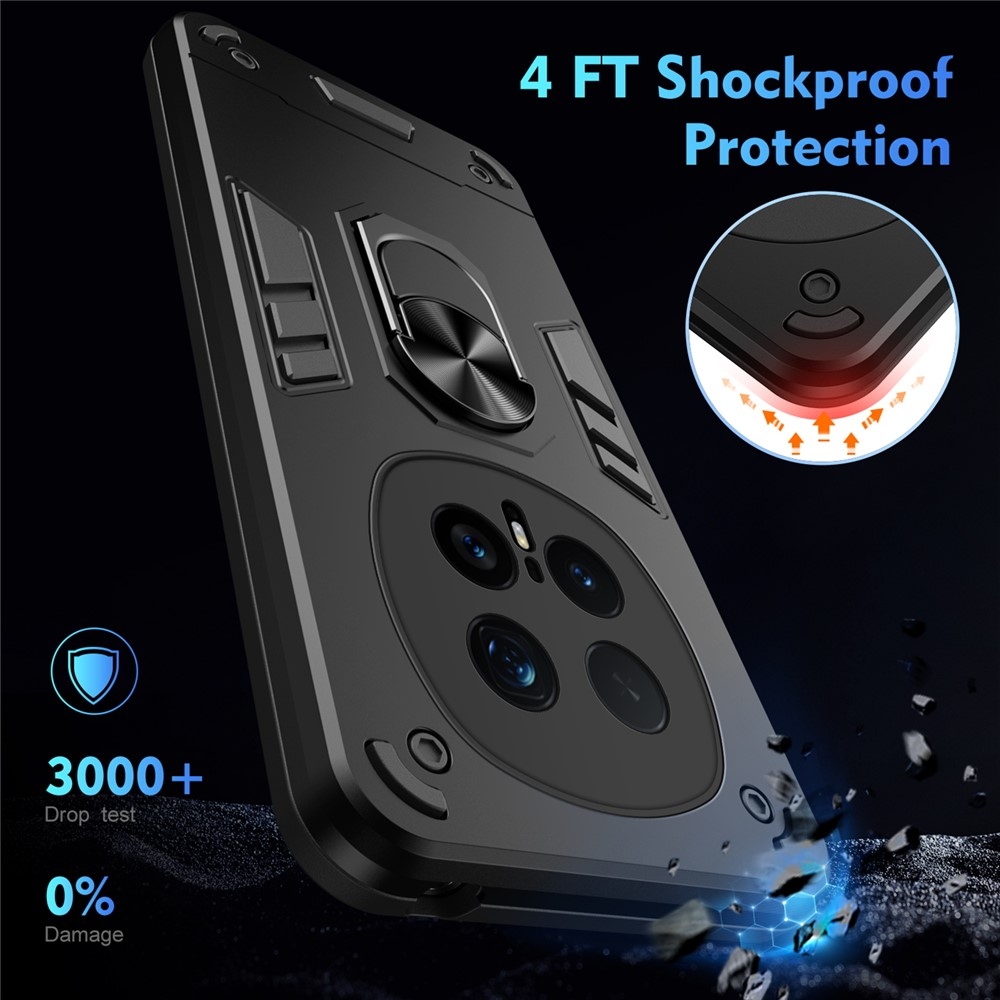 Defend tartós borító a Honor Magic 8 Pro 5G készülékhez - fekete