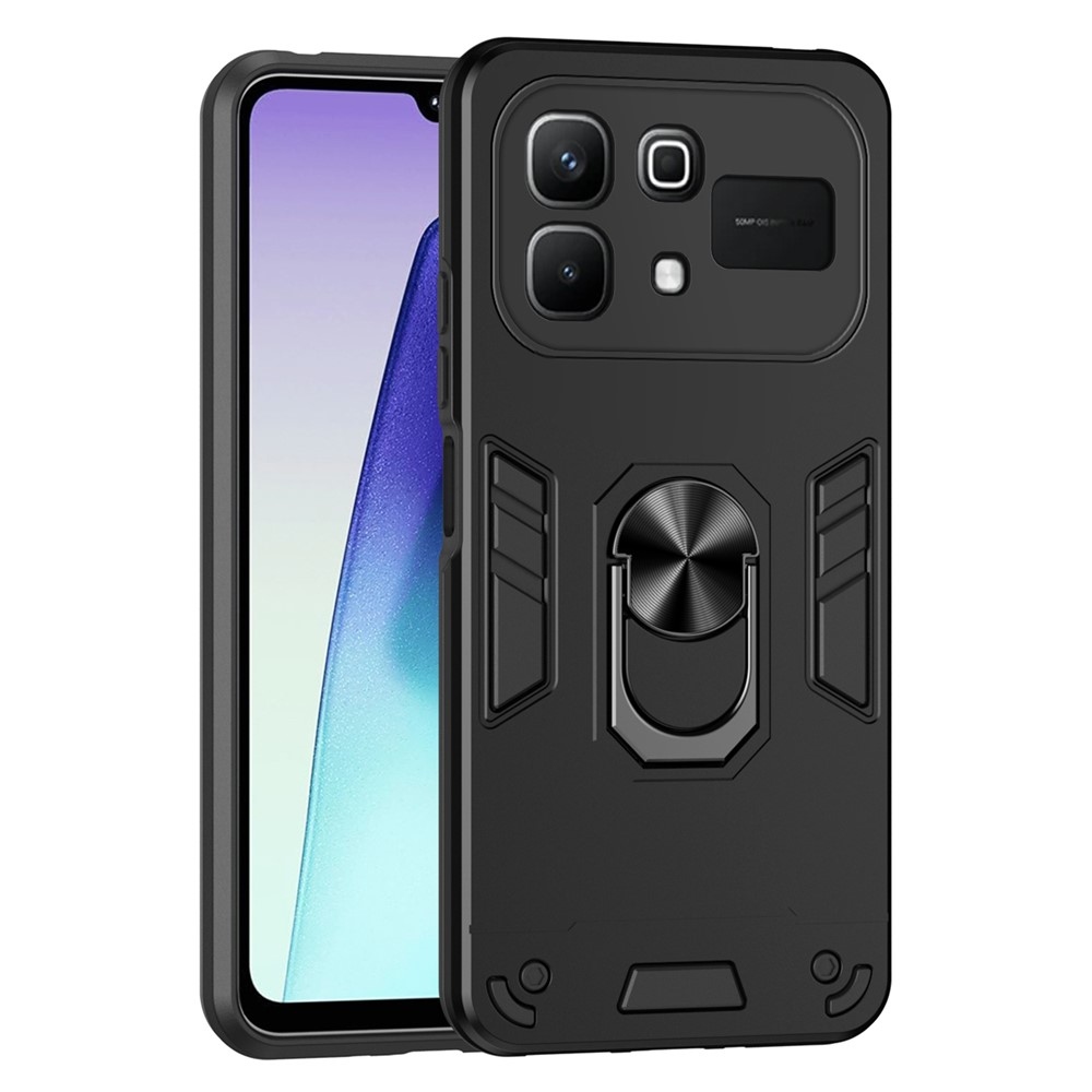 Defend tartós borító az Infinix Note 60 5G/Note 60 Pro 5G készülékhez - fekete