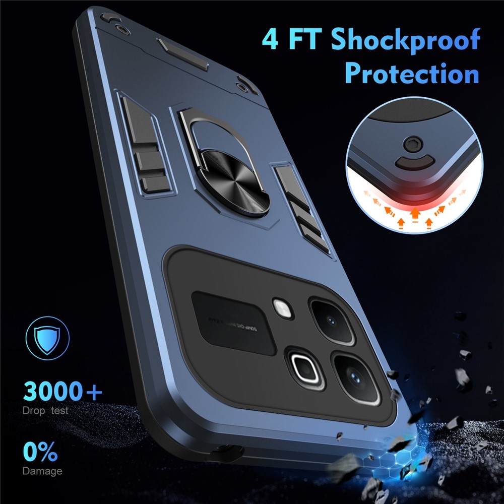 Defend tartós borító az Infinix Note 60 5G/Note 60 Pro 5G készülékhez - kék