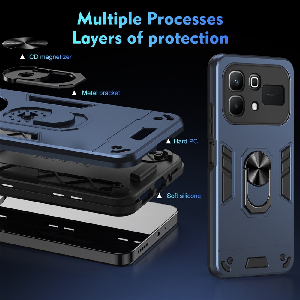 Defend tartós borító az Infinix Note 60 5G/Note 60 Pro 5G készülékhez - kék