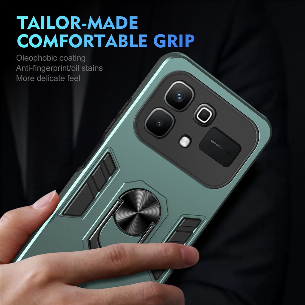 Defend tartós borító az Infinix Note 60 5G/Note 60 Pro 5G készülékhez - zöld