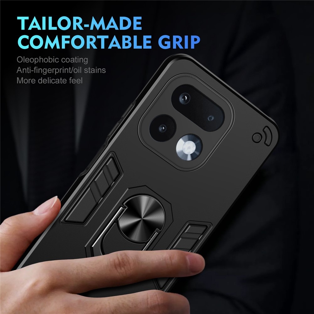 Tartós védőborítás a Realme 16 Pro 5G készülékhez - fekete