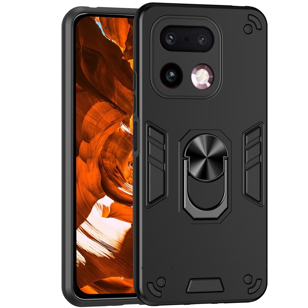 Tartós védőborítás a Realme 16 Pro+ 5G készülékhez - fekete