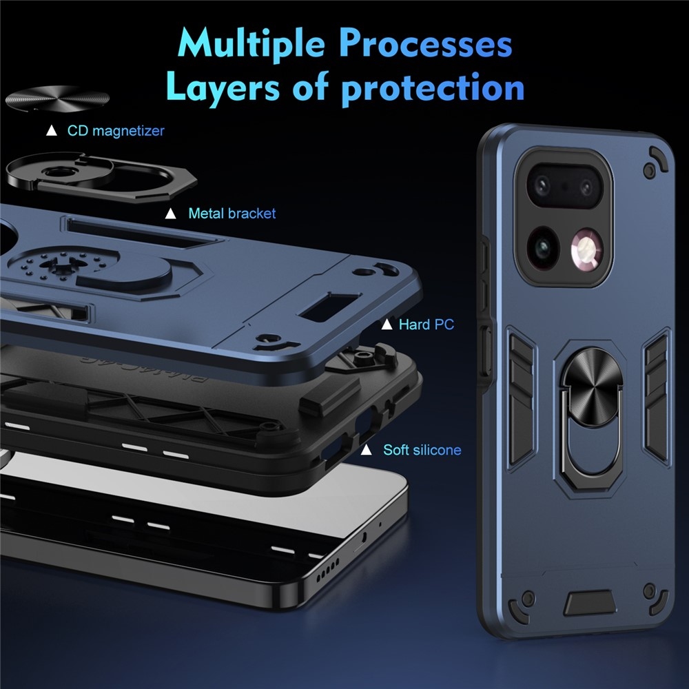 Defend tartós védőborítás a Realme 16 Pro+ 5G készülékhez - kék