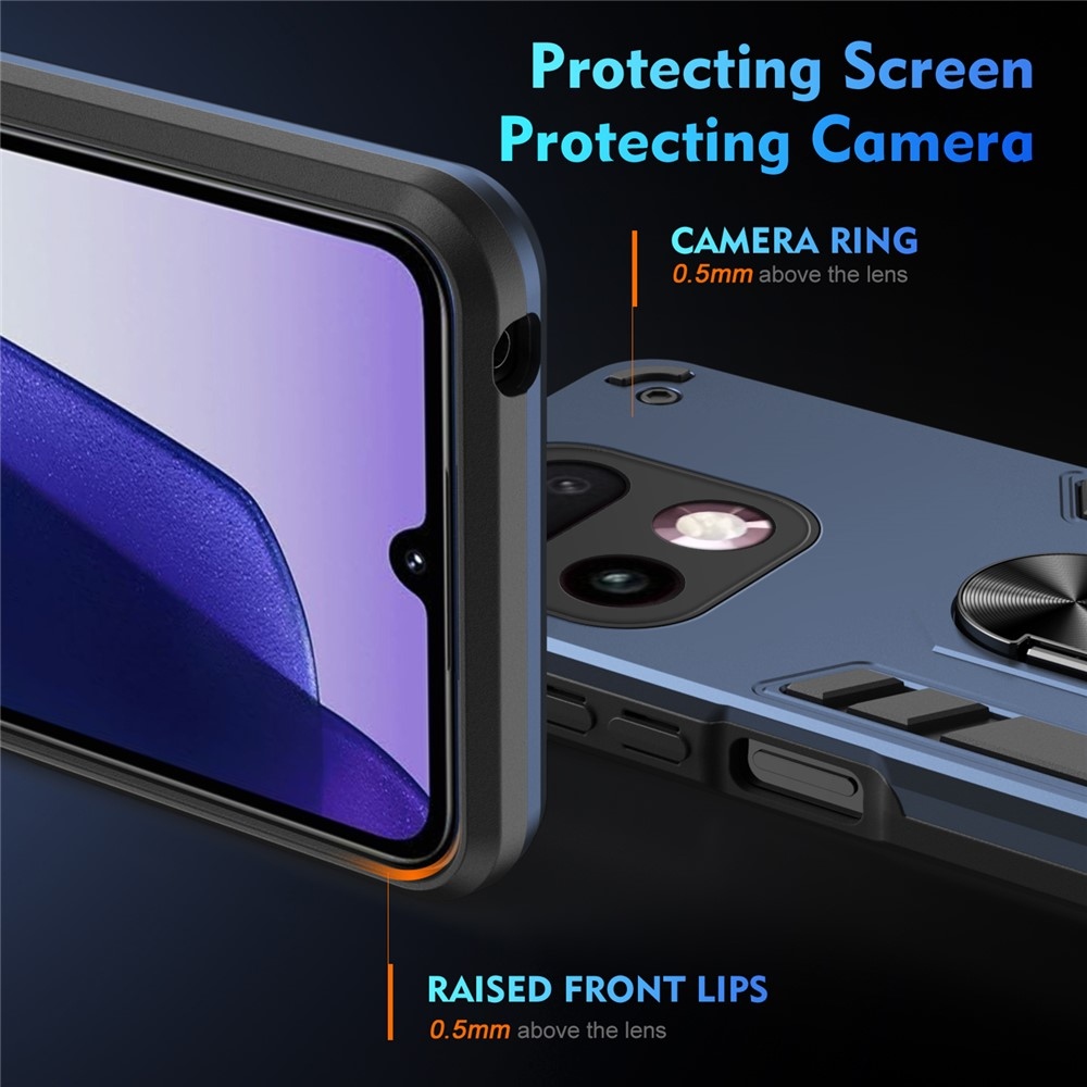 Defend tartós védőborítás a Realme 16 Pro+ 5G készülékhez - kék