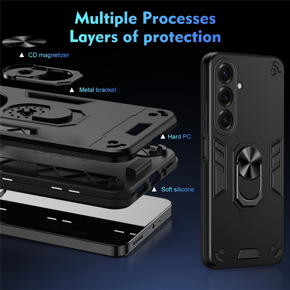 Defend tartós borító Samsung Galaxy S26+ készülékhez - fekete