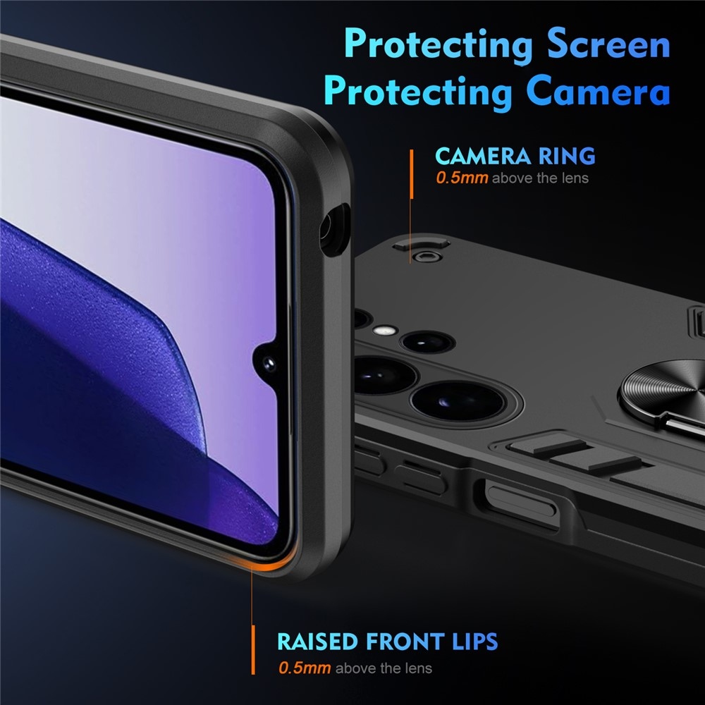 Defend tartós borító Samsung Galaxy S26 Ultra készülékhez - fekete