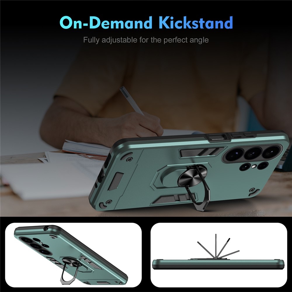 Defend tartós védőborító Samsung Galaxy S26 Ultra készülékhez - zöld