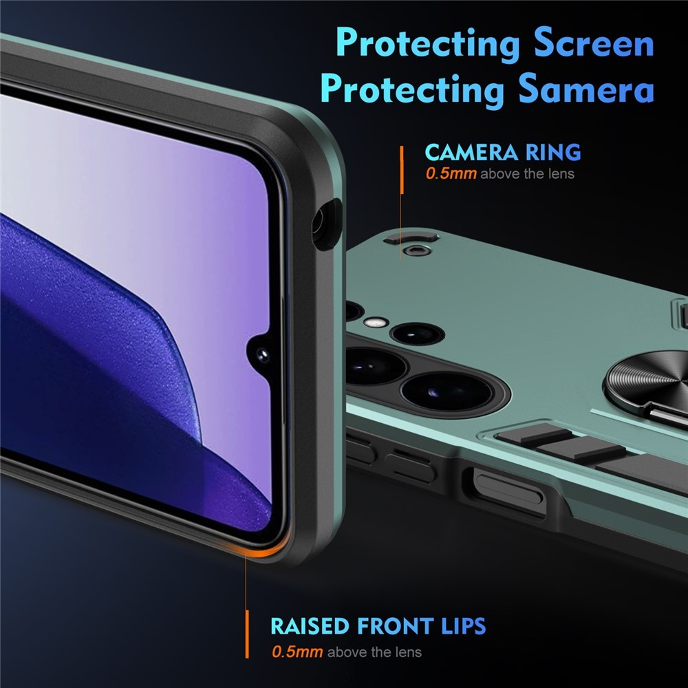 Defend tartós védőborító Samsung Galaxy S26 Ultra készülékhez - zöld