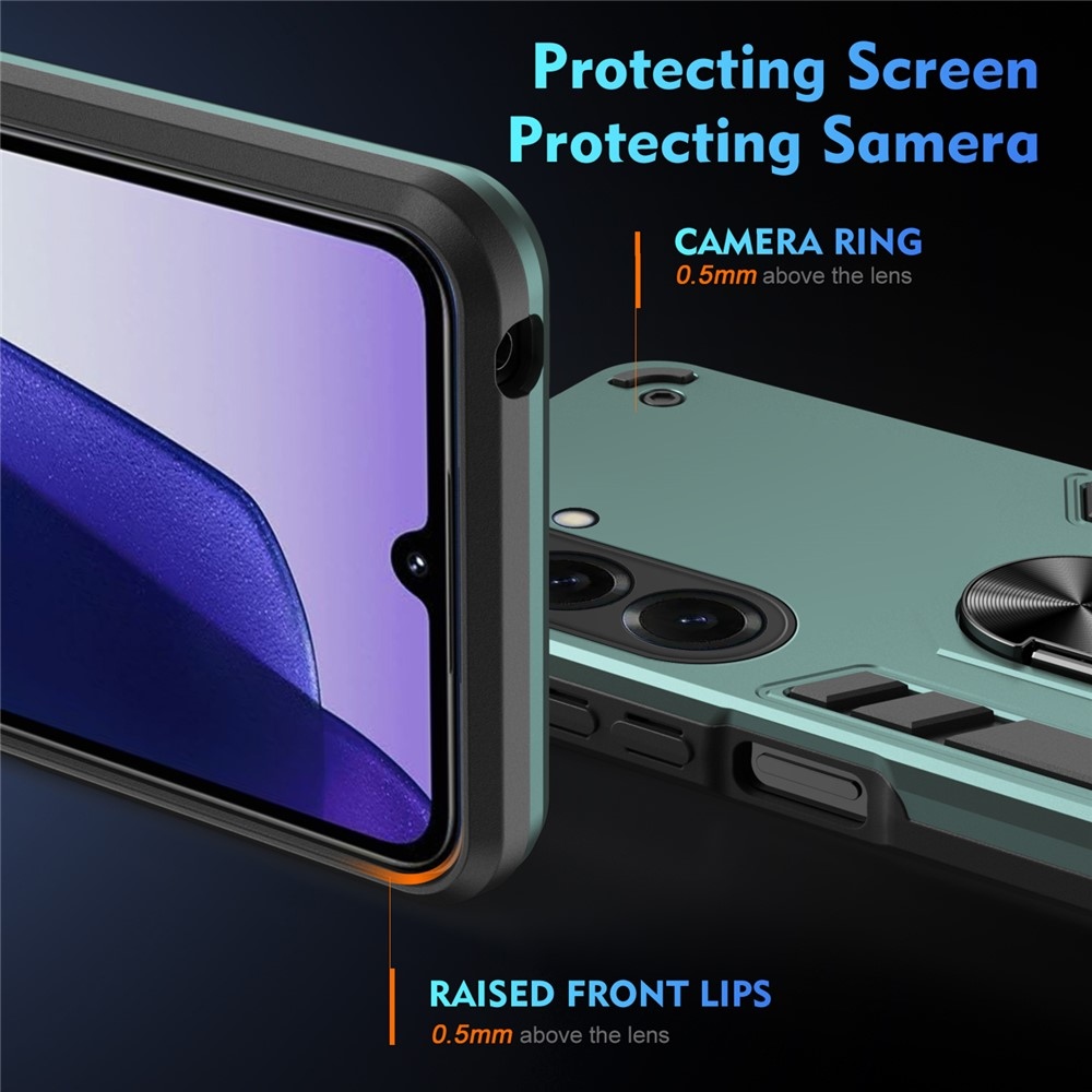 Defend tartós borító Samsung Galaxy S26 készülékhez - zöld