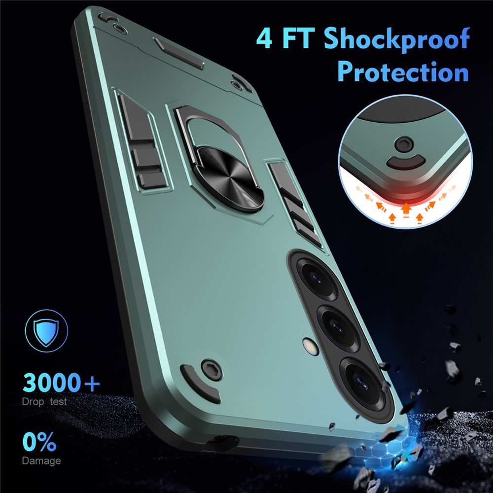 Defend tartós borító Samsung Galaxy S26 készülékhez - zöld