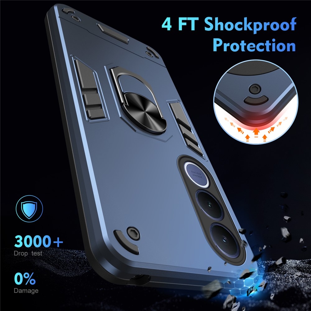 Defend tartós védőburkolat a Vivo V70 FE 5G készülékhez - kék