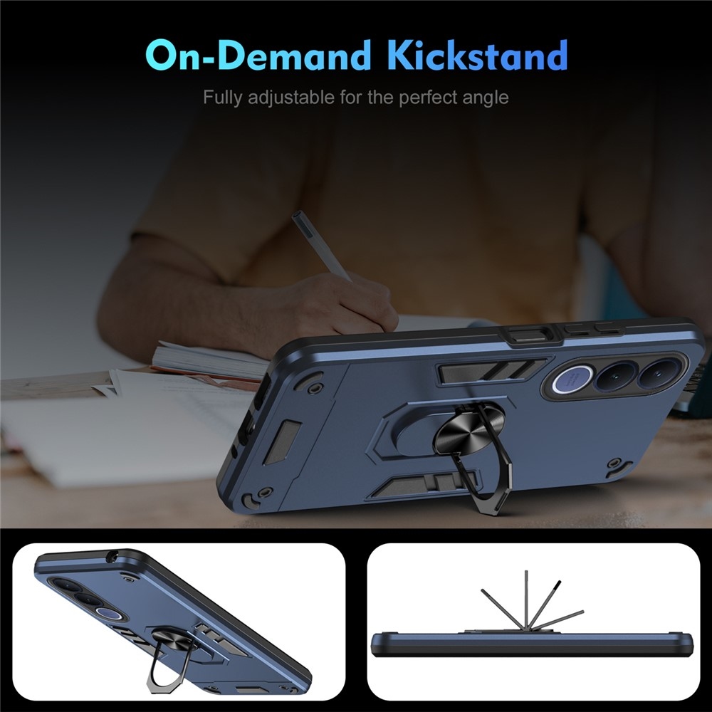 Defend tartós védőburkolat a Vivo V70 FE 5G készülékhez - kék