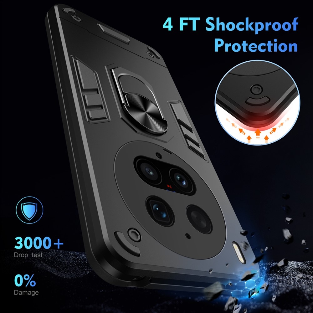 Defend tartós védőburkolat a Vivo X300 Ultra 5G készülékhez - fekete