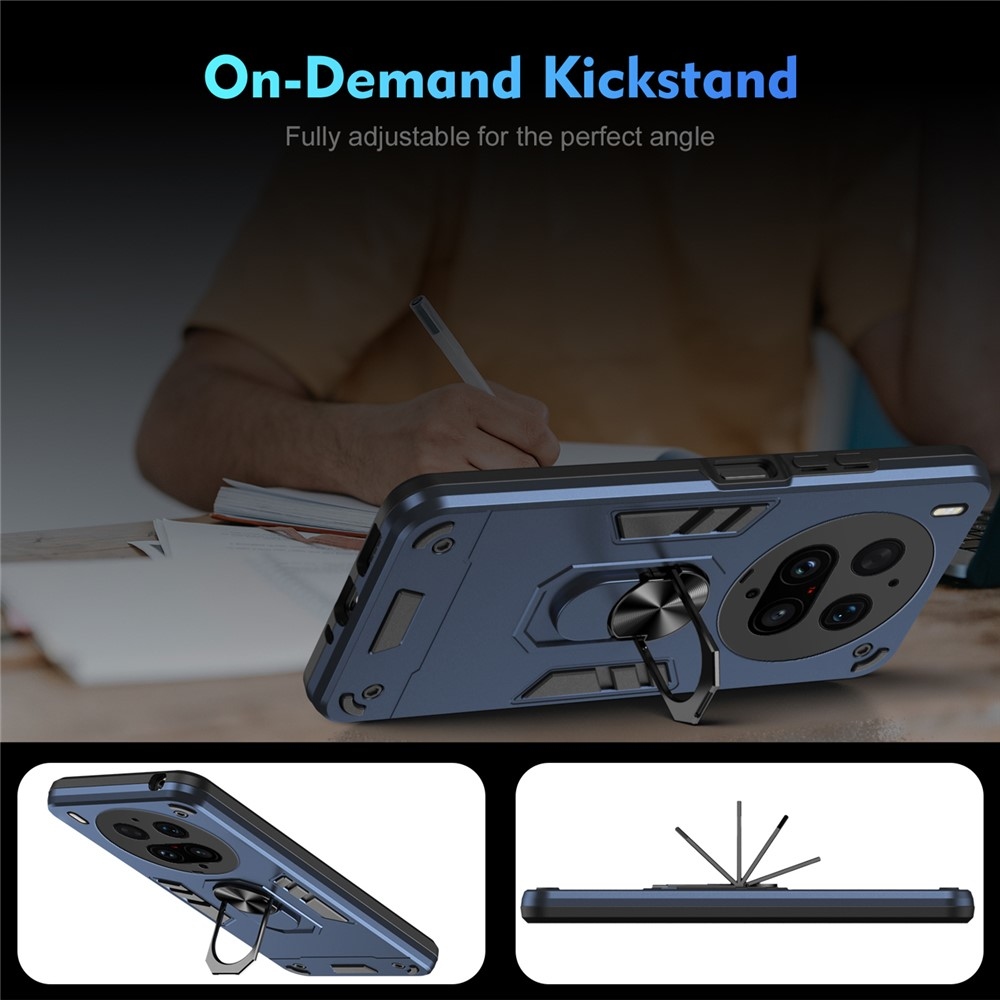 Defend tartós védőburkolat a Vivo X300 Ultra 5G készülékhez - kék