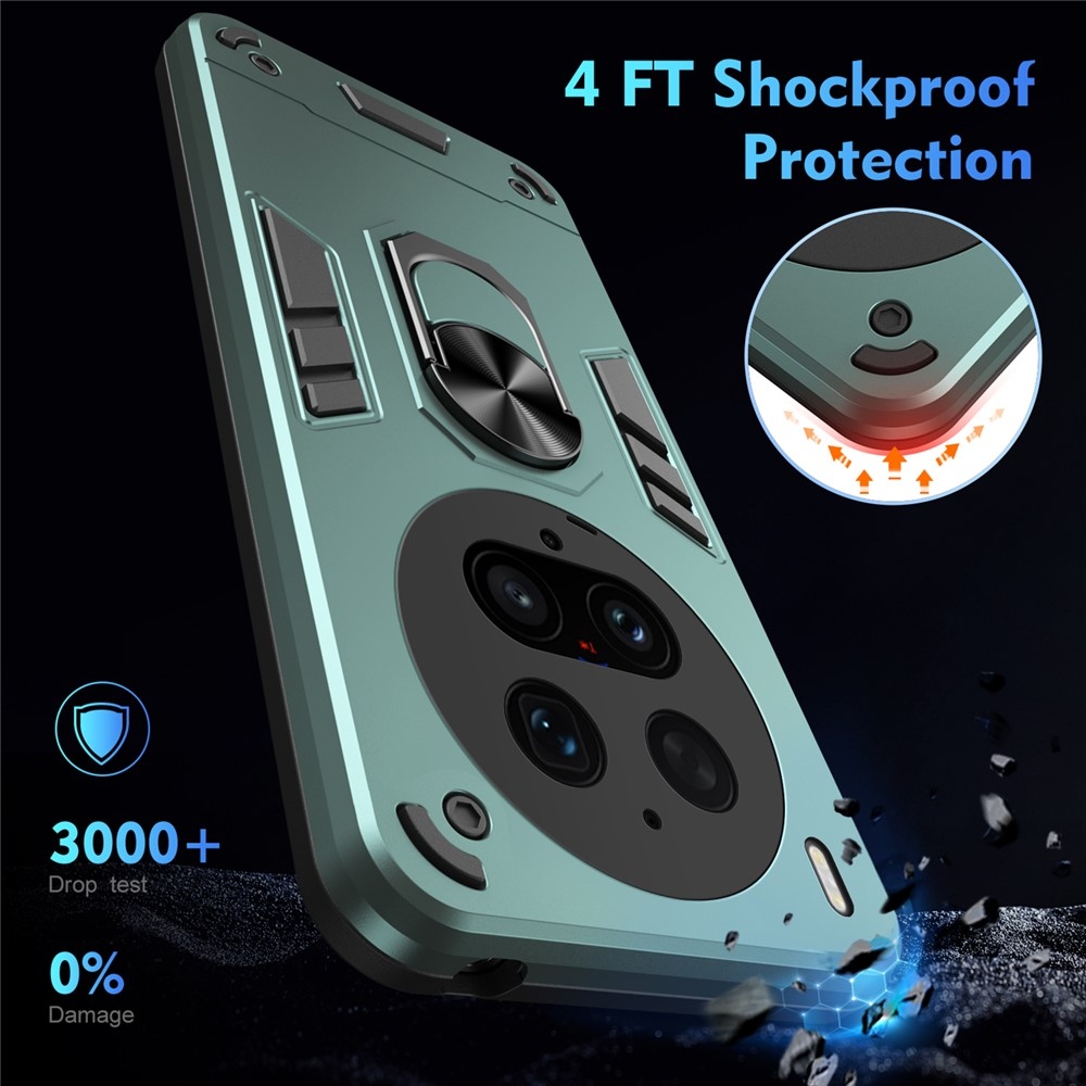 Defend tartós védőburkolat a Vivo X300 Ultra 5G készülékhez - zöld
