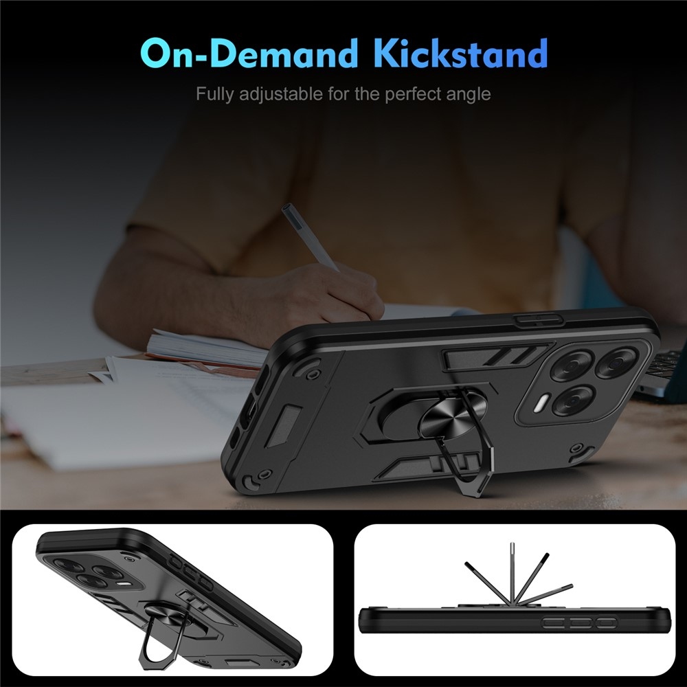Defend tartós védőburkolat a ZTE Blade V70 Vita készülékhez - fekete