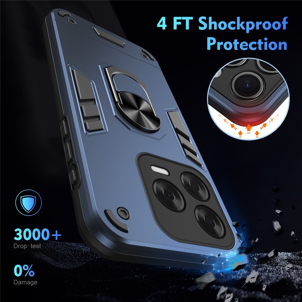 Defend tartós védőburkolat a ZTE Blade V70 Vita készülékhez - kék