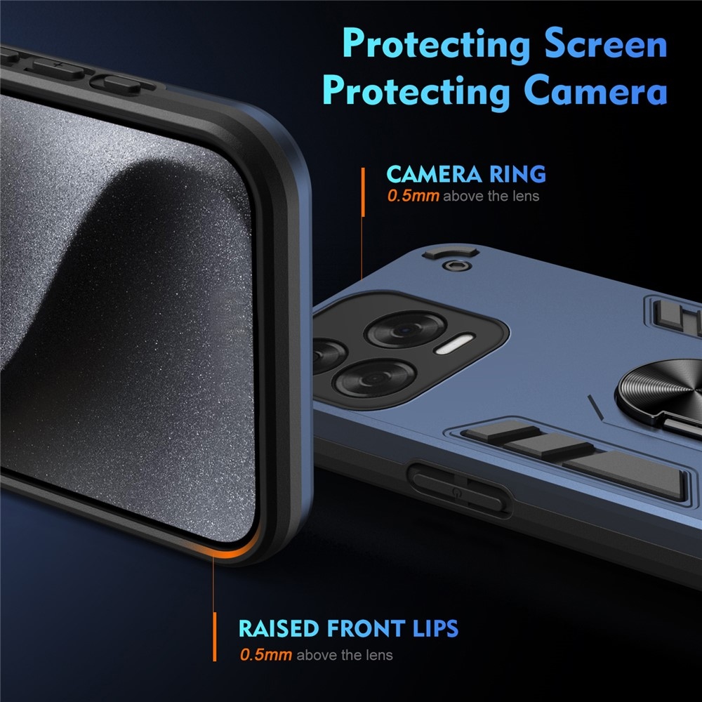 Defend tartós védőburkolat a ZTE Blade V70 Vita készülékhez - kék
