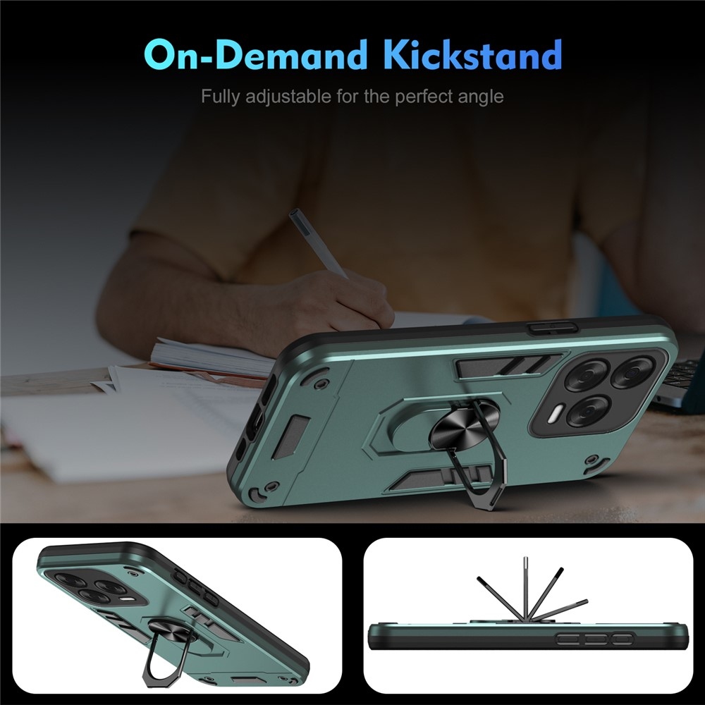Defend tartós védőburkolat a ZTE Blade V70 Vita készülékhez - zöld