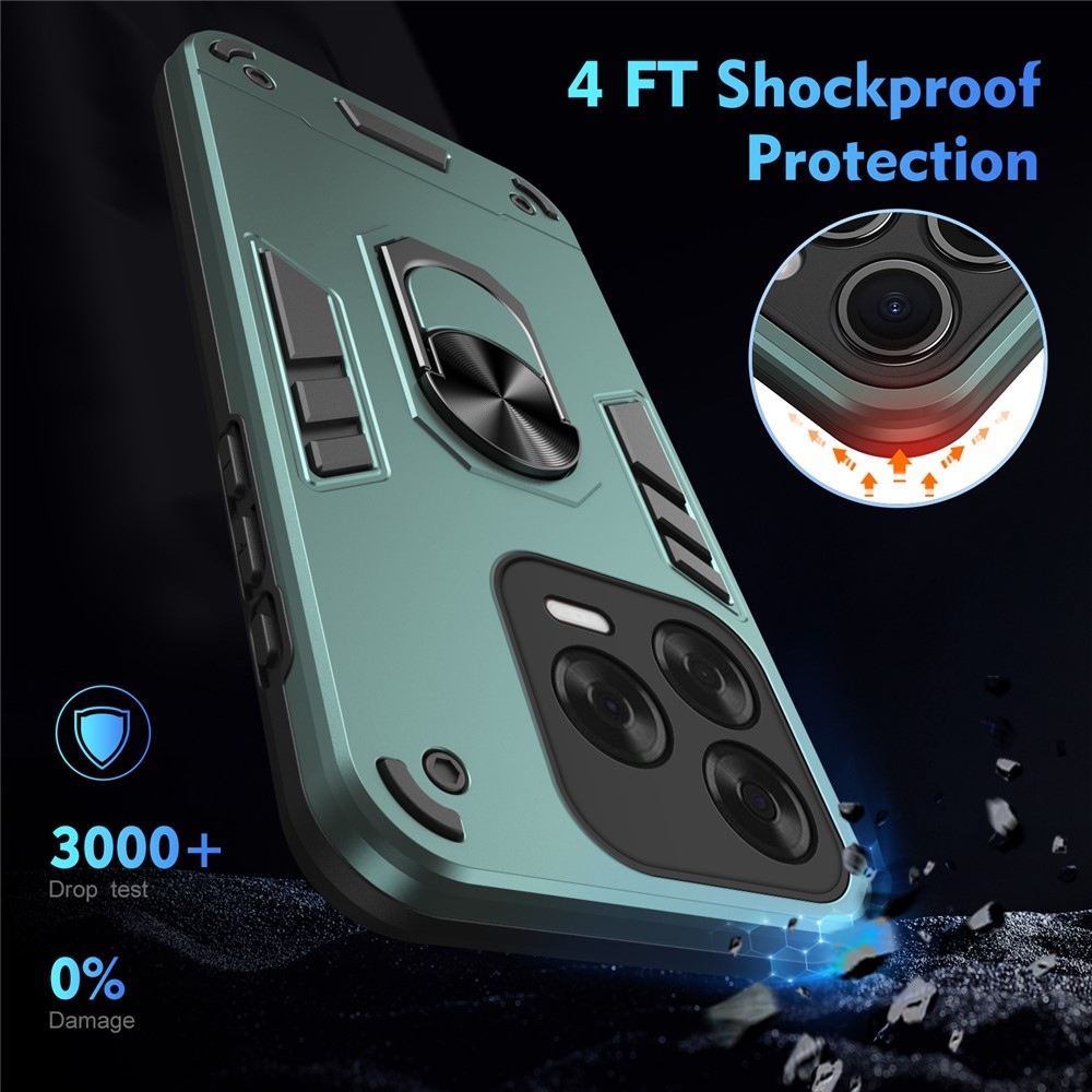Defend tartós védőburkolat a ZTE Blade V70 Vita készülékhez - zöld