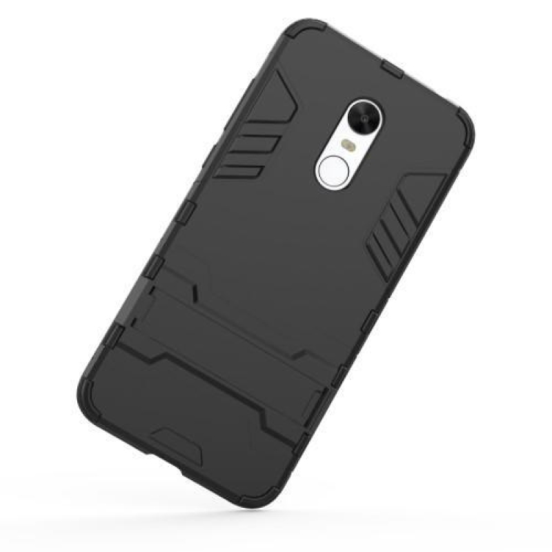 Defender hibrid tartós tok flip állvánnyal Xiaomi Redmi 5 készülékhez - fekete