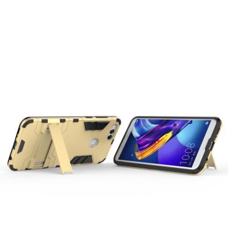 Defender tartós tok állvánnyal Honor 7X-hez - kék