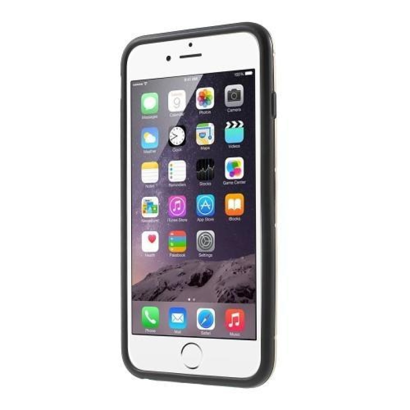 Defender tartós tok állvánnyal iPhone 6s Plus és 6 Plus készülékhez - arany színben