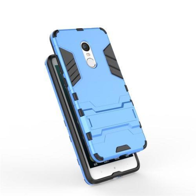 Defender tartós tok állvánnyal a Xiaomi Redmi Note 4X-hez - kék