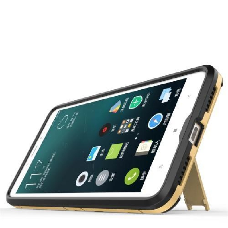 Defender tartós tok állvánnyal Xiaomi Redmi Note 4X-hez - sötétkék