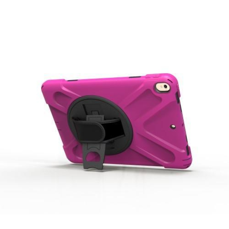 Fokozatos tartós tok forgatható állvánnyal iPad Pro 10.5 - rózsaszínű