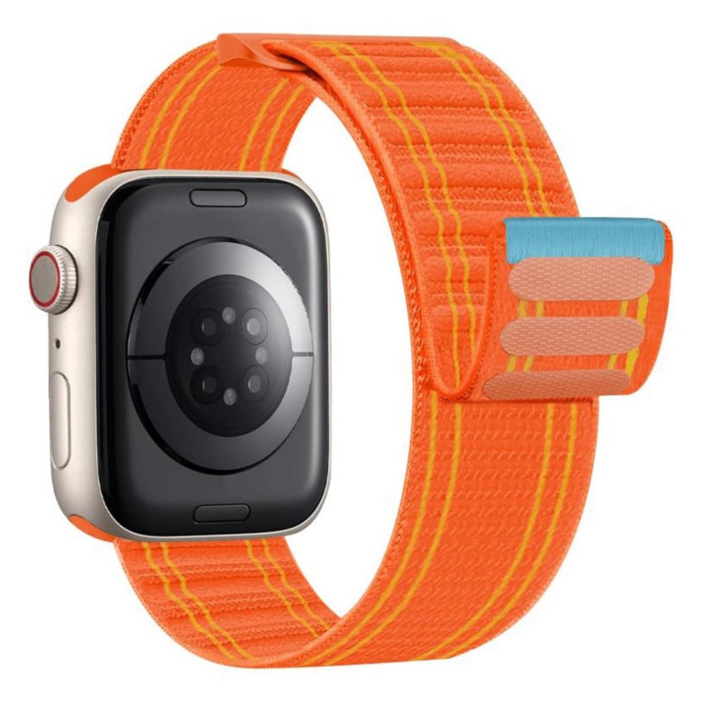 Delta nylon szíj az Apple Watch 12/11/10 42 mm-es és 9/8/7 41 mm-es modellekhez – narancssárga