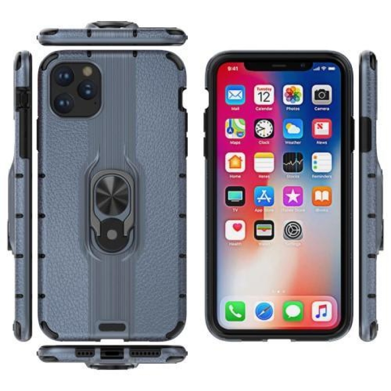 Levehető hibrid tartós borítás Apple iPhone 11 Pro Max 6.5 (2019) készülékhez - kék