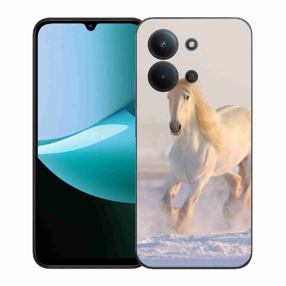 Gél borítás mmCase for Xiaomi Redmi 15C 4G (171mm)/Poco C85 4G (171mm) - ló a hóban